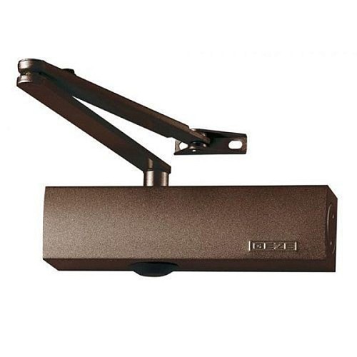 Дотягувач GEZE TS 2000 VBC STD HO з фіксацією до 100кг Коричневий - Фото №2