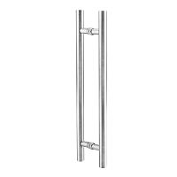 Ручка скоба PROFIT Manyas 750/500.90 (комплект) труба 30 нержавеющая сталь матовая