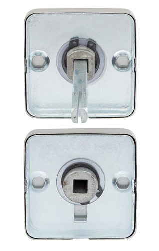 Вороток ROSTEX H53 WC SQUARE нержавеющая сталь матовая - Фото №2