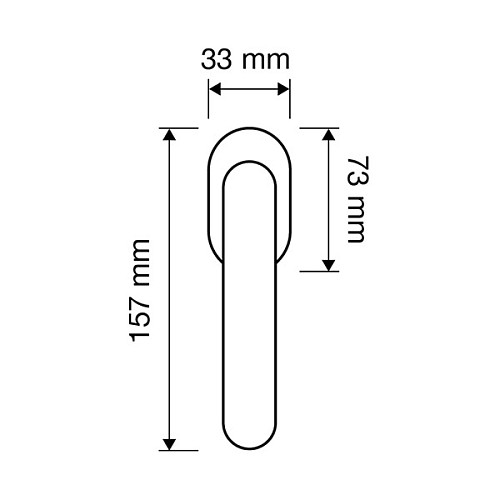 Ручка віконна LINEA CALI Nota патина - Фото №2