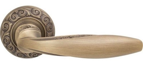 Ручки на розетте FIMET Anna 177 (250) F43 матовая бронза - Фото №2