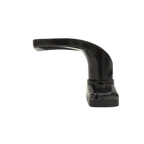 Ручки на розетте MEDOS MERKURY тянучая-тянучая черная - Фото №2