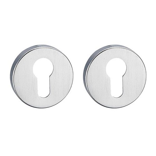 Накладки на сердцевину MVM E4 MC матовый хром - Фото №1