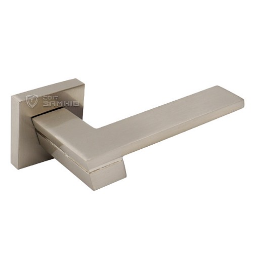 Ручки на розетте KEDR R06.130-AL SN/CP сатин/хром - Фото №4