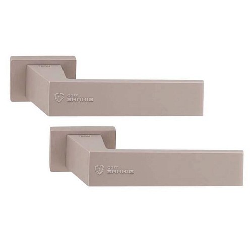 Ручки на розетте TUPAI Novinka 3033RE (3045-1999) никель - Фото №1