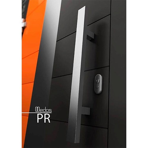 Ручки скобы MEDOS PR 500/300.90 (комплект) труба 40*20 нержавеющая сталь - Фото №2