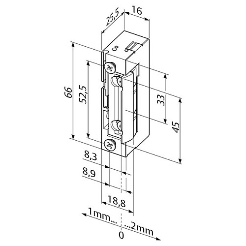 Електрозащіпка EFF EFF 118E НЗ-Е (без живлення замкнена) - Фото №7