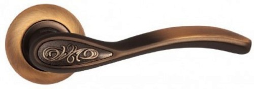 Ручки на розеті KEDR R10.1313-AL MACC кава - Фото №2