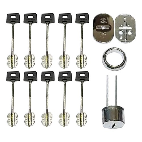 Протектор CISA Mappe 02716.61 сувальдный никель - Фото №3