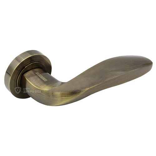 Ручки на розеті GAVROCHE Argentum Ag-Z2 AB бронза - Фото №4