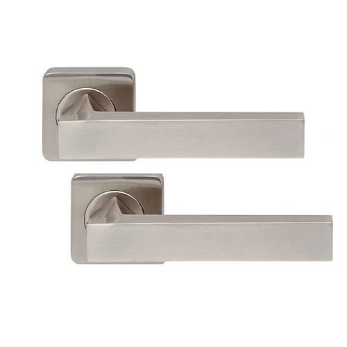 Ручки на розеті ARMADILLO Corsica (SQ-21) SN матовий нікель - Фото №1