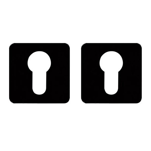 Накладки на сердцевину M/T 000 580 TIN-K титан матовый черный