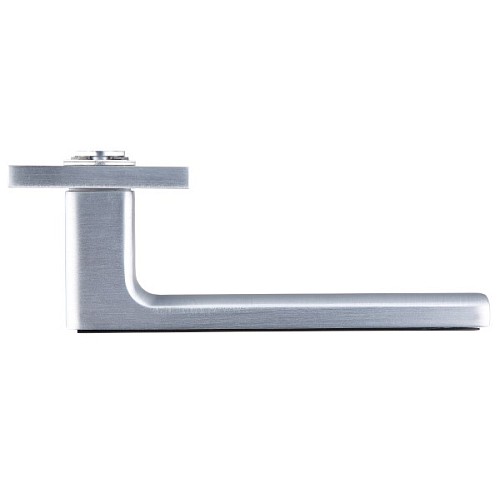 Ручки на розетте GAVROCHE Nikel Ni-Z25 MSCB/CP итальянский сатин/хром - Фото №3