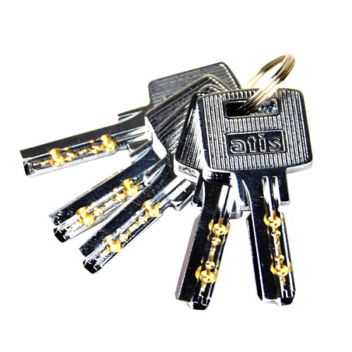 Электромеханический замок ATIS Lock SS CK накладной (BS65мм) - Фото №6