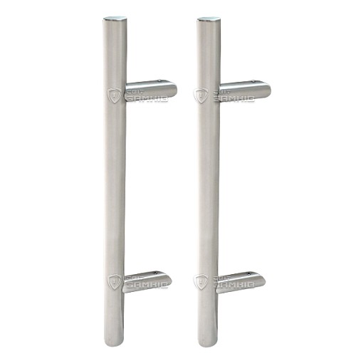 Ручки скоби ABELIX Aspen L:1800mm X:1300-45° 30mm SS нерж. сталь (комплект) - Фото №1