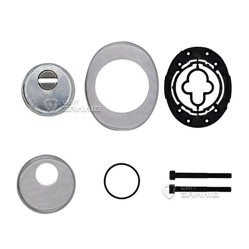 Протектор AZZI FAUSTO F23 42 мм 85x70 матовый хром - Фото №4