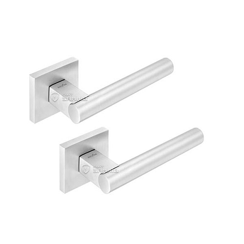 Ручки на розеті MVM S-1480 (T13-E13) SS нержавіюча сталь - Фото №1