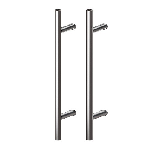 Ручки скобы WALA P45 1000/800.45(комплект) труба 30 нержавеющая сталь М304 - Фото №1