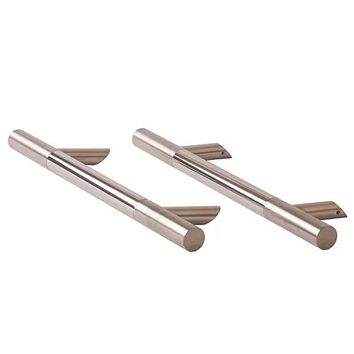 Ручки скобы MEDOS CS 650/450.90 (комплект) матовые края - Фото №3