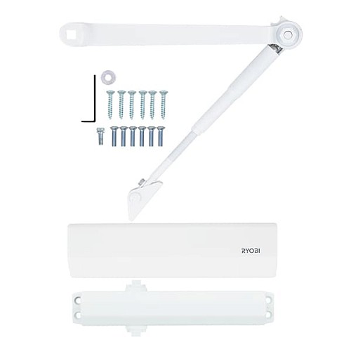 Дотягувач RYOBI DS-2550 BC STD HO з фіксацією до 80кг Білий - Фото №8