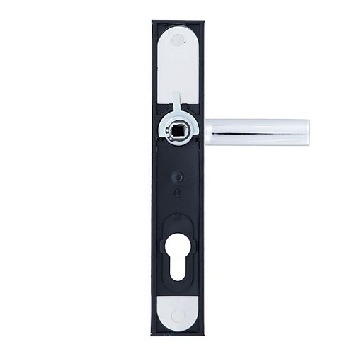 Ручки на планці ROSTEX 802 R 85мм (38-55мм) фіксована-нажимна хром полірований - Фото №2