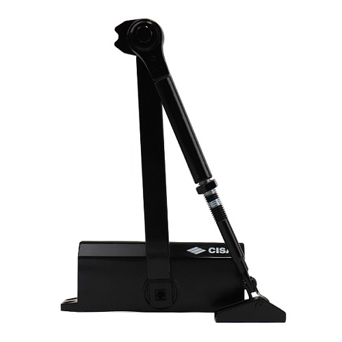 Дотягувач CISA 60461.03.0.44 STD HO з фіксацією до 80 кг чорний - Фото №3