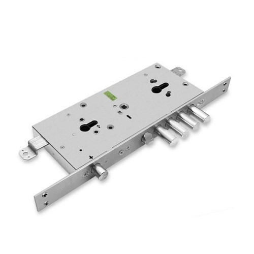 Механізм замка CISA 56786 двосистемний (BS67,5*85мм) не взаємозалежний без блокування хром матовий - Фото №4