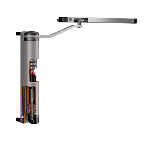 Дотягувач для хвіртки LOCINOX Lion чорний - Фото №2