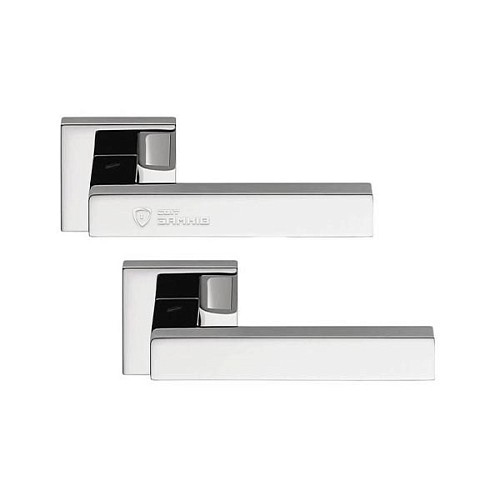 Ручки на розеті COLOMBO Ellesse BD21 52x52 (MM29-MM13) хром - Фото №1