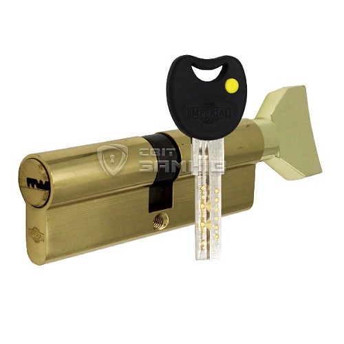 Циліндр IMPERIAL латунь 80T (50*30T) полірована латунь - Фото №1