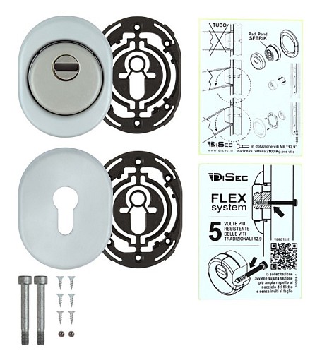 Протектор DISEC SFERIK BDS16 25 мм нікель сатин - Фото №3