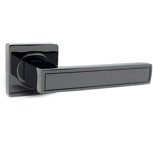 Ручки на розеті KEDR R08.348-AL Black nickel чорний нікель - Фото №2