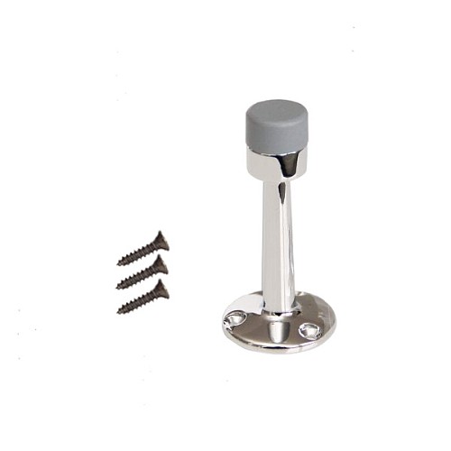 Стопор дверной настенный ПОЛЬША стена хром - Фото №2