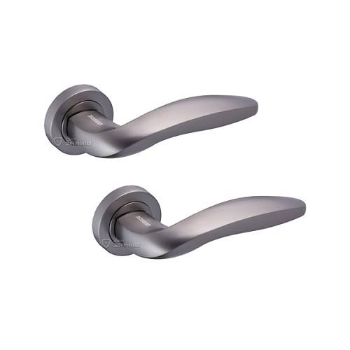 Ручки на розеті GAVROCHE Argentum Ag-Z2 MBN графіт - Фото №1