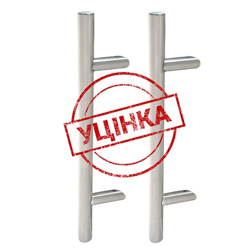 УЦІНКА_Ручки скоби ABELIX Aspen L:1600mm X:1200-45° 30mm SS нерж. сталь (комплект) - Фото №1