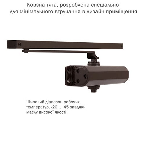 Дотягувач RYOBI D-2050T BC SLD до 60кг FIRE Коричневий - Фото №5
