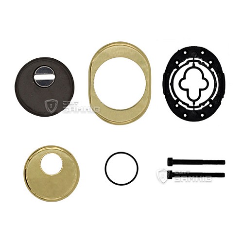 Протектор AZZI FAUSTO F23 Antitubo Widia 25 мм полированная латунь - Фото №4