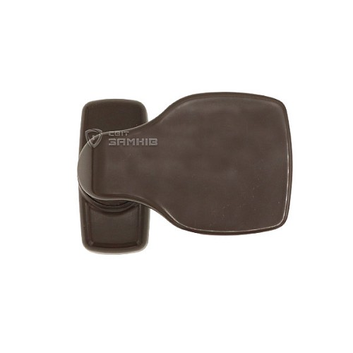 Ручки на розеті MEDOS Merkury фіксована-фіксована коричнева - Фото №5