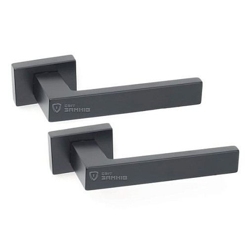 Ручки на розеті TUPAI Square 2275 RT (3045-1999) чорний - Фото №1