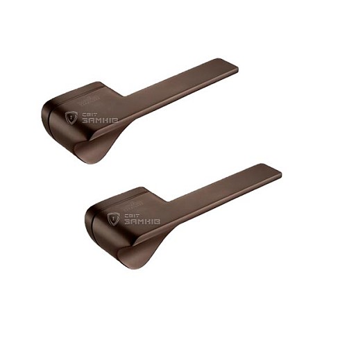 Ручки на розеті MVM Z-1500 (T15-E15) MA матовий антрацит - Фото №1