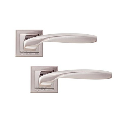 Ручки на розетте MVM Z-1325 (T7-E8) BN/SBN черный никель/матовый черный никель - Фото №1