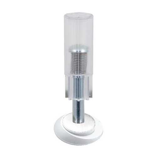 Стопор дверной скрытый магнитный VITRUM SPACE Modello2 белый матовый - Фото №1