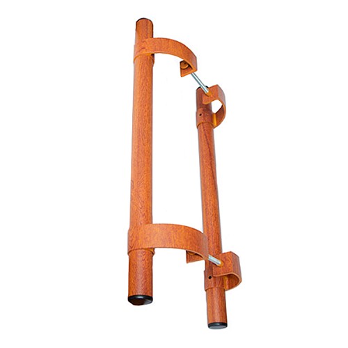 Ручки скоби офісні ОКТАВА ПЛАСТ Прямі 1000мм (комплект) золотий дуб