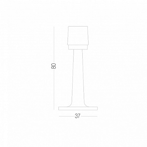 Стопор дверний настінний MVM M-40 BLACK чорний - Фото №2