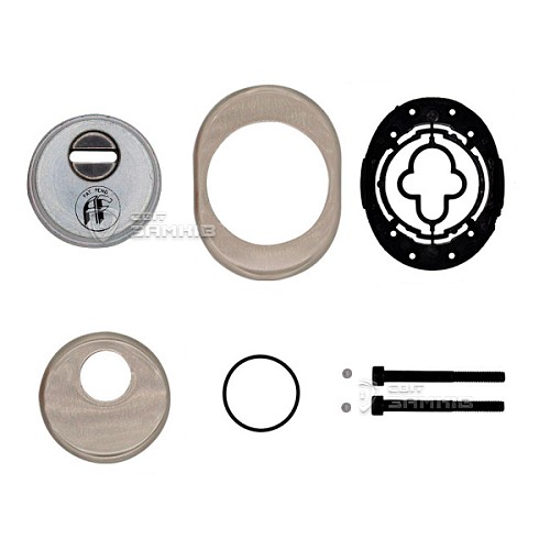 Протектор AZZI FAUSTO F23 Antitubo SB 25 мм нікель сатин - Фото №4