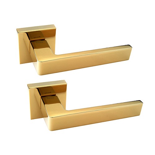 Ручки на розеті FORME Asti 254Q O01 золото 24К - Фото №1