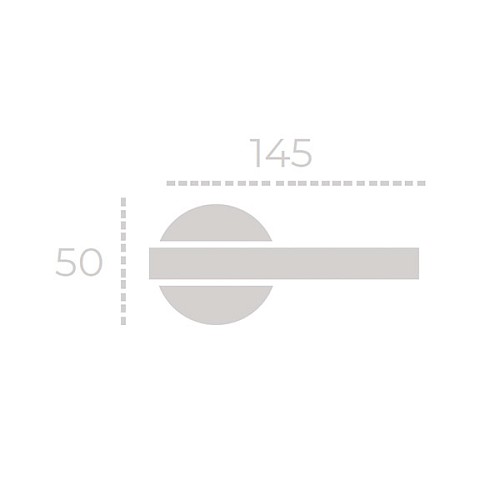 Ручки на розеті FORME City 335A B02 бронза матова - Фото №3