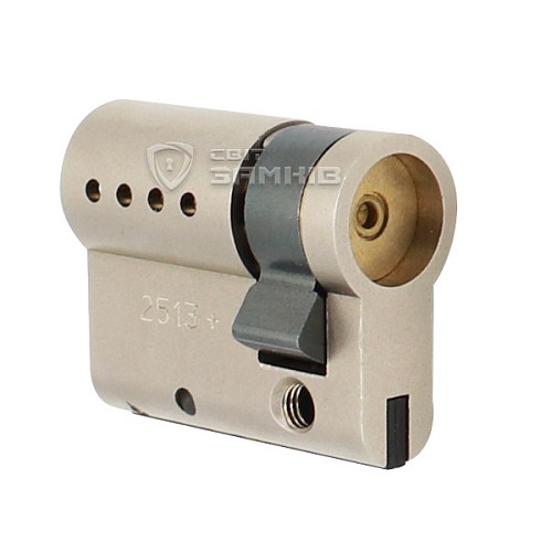 Циліндр половинка MUL-T-LOCK MTL400/ClassicPRO 44,5 (35*9,5) нікель сатин 3 ключа - Фото №3