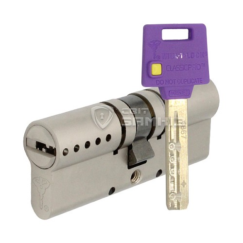 Цилиндр MUL-T-LOCK MTL400/ClassicPRO 76 (31*45) никель сатин - Фото №1
