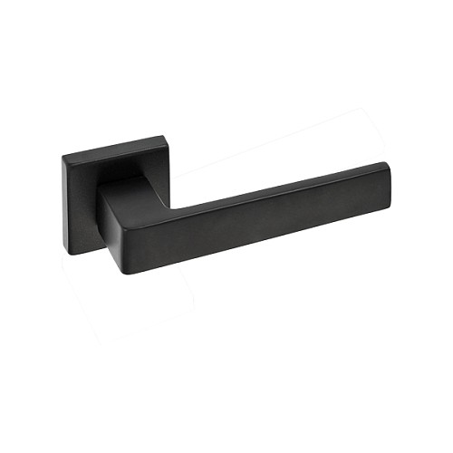 Ручки на розеті SICMA Shelby Nero Opaco чорний матовий - Фото №2